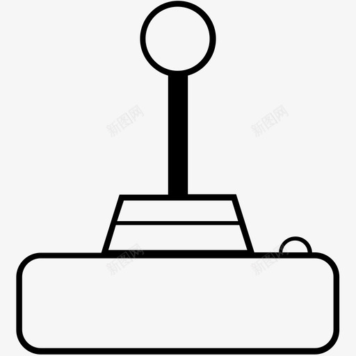 游戏杆老派高分图标svg_新图网 https://ixintu.com 复古 小工具 按钮 控制台 控制器 游戏 游戏杆 老派 街机 高分