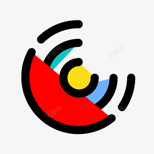 信息图插图图表图标svg_新图网 https://ixintu.com 信息图 图表 圆圈 插图 数据 显示 饼图