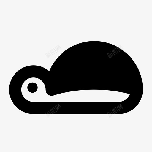 龟动物壳图标svg_新图网 https://ixintu.com 动物 壳 慢 龟