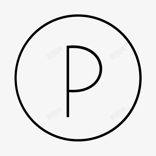 pinterest thin社交媒体完整图标集svg_新图网 https://ixintu.com pinterest thin 社交媒体完整图标集