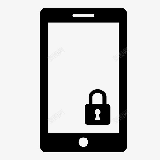 钥匙锁安全禁止图标svg_新图网 https://ixintu.com pin 安全 密码 打开 挂锁 电话 禁止 私人 被动 钥匙锁 防止