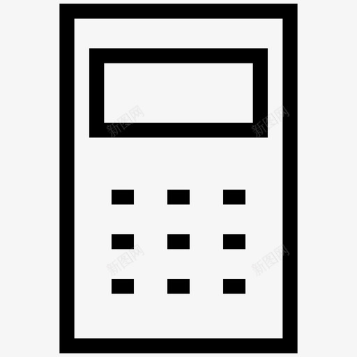 计算器减法统计图标svg_新图网 https://ixintu.com 减法 数字计算器 数学 数据 统计 计算 计算器 计算器机器