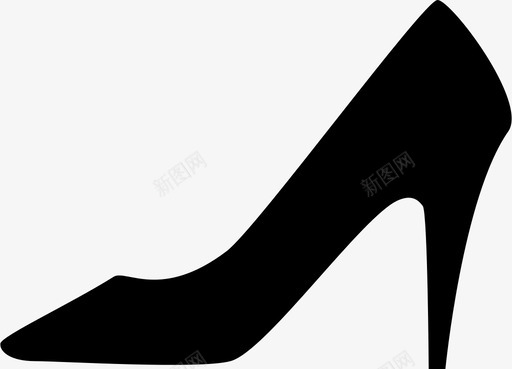 灰姑娘鞋新娘玻璃图标svg_新图网 https://ixintu.com 妇女 婚礼 拖鞋 新娘 潮流 灰姑娘鞋 玻璃 高山