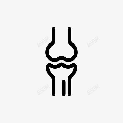 关节骨骼药物图标svg_新图网 https://ixintu.com 人体 保健 关节 膝关节 药物 身体部位 骨骼