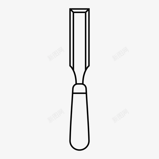 凿子木工工具图标svg_新图网 https://ixintu.com 凿子 午餐 复制品 工具 成品 手工工具 木工 水泥 裤子 贸易工具 车间