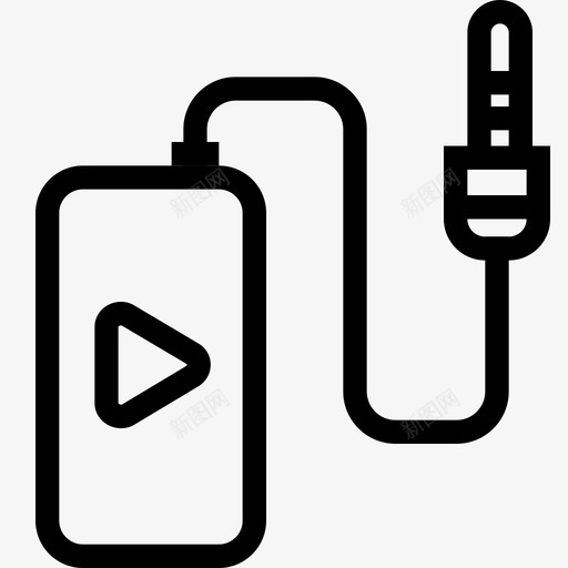 设备收音机便携式图标svg_新图网 https://ixintu.com ipod 便携式 后院音乐 小工具 录音 播放 播放器 收音机 电子 设备 音乐 音频