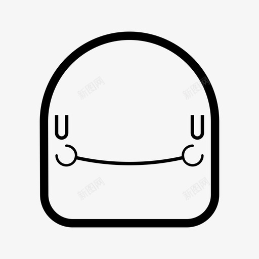 放松心情快乐图标svg_新图网 https://ixintu.com 心情 快乐 情绪化 情绪表达 感觉 放松 眼睛闭上 脸 面部表情