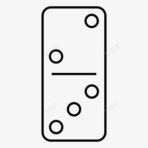 多米诺三桌上游戏图标svg_新图网 https://ixintu.com 三 二 多米诺 大纲 数字 智力 桌上游戏 游戏 集合