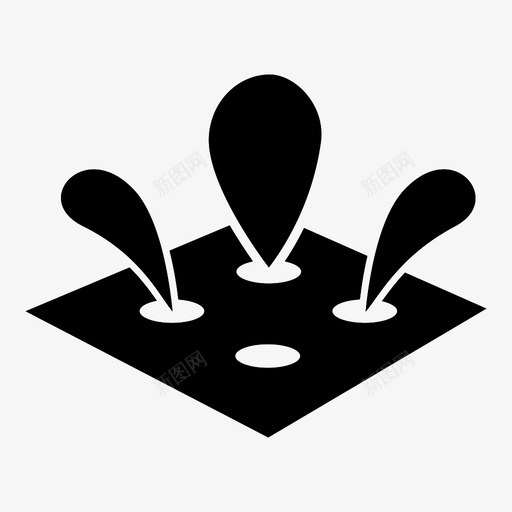 防溅透气drifit图标svg_新图网 https://ixintu.com drifit 健身 喷水 排汗 运动服 透气 防溅 面料