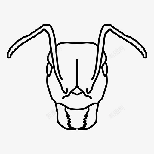 蚂蚁甲虫跳蚤图标svg_新图网 https://ixintu.com 动物 害虫 昆虫 甲虫 虱子 蚂蚁 蚊虫 跳蚤