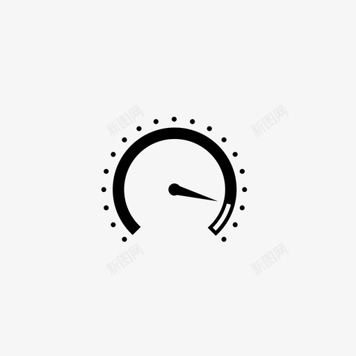 速度表汽车自动化图标svg_新图网 https://ixintu.com 汽车自动化图标 速度表