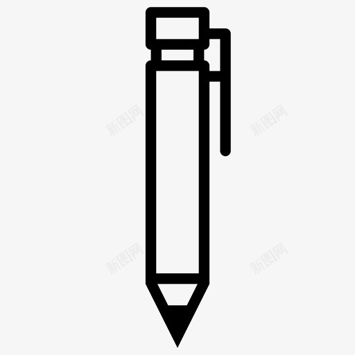 钢笔墨水刻字图标svg_新图网 https://ixintu.com 书写 刻字 墨水 机械铅笔 标记 笔 笔帽 素描 线条 记号笔 轮廓 钢笔 铅笔 锐利器