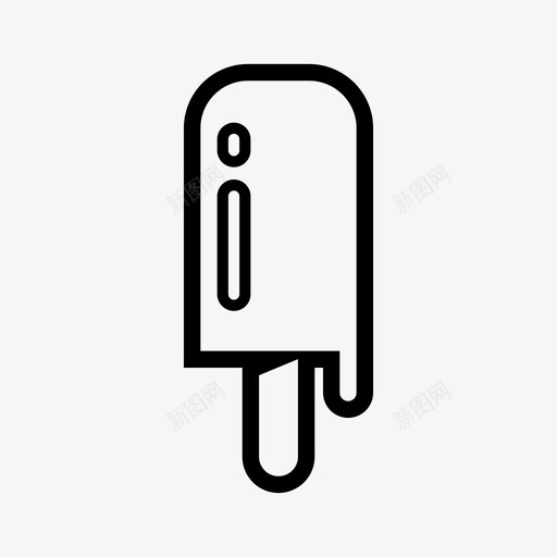 冰淇淋糖果冰棒图标svg_新图网 https://ixintu.com 冰棒 冰淇淋 冷的 夏季 好吃的 款待 海滩 热的 糖果