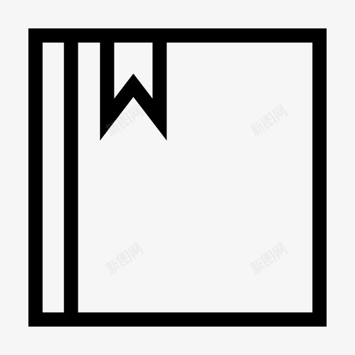小册子书签指南图标svg_新图网 https://ixintu.com 书签 小册子 手册 指南 规则 课本 阅读