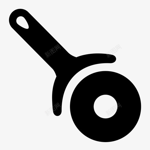 披萨刀厨房披萨片图标svg_新图网 https://ixintu.com 厨房 披萨刀 披萨片