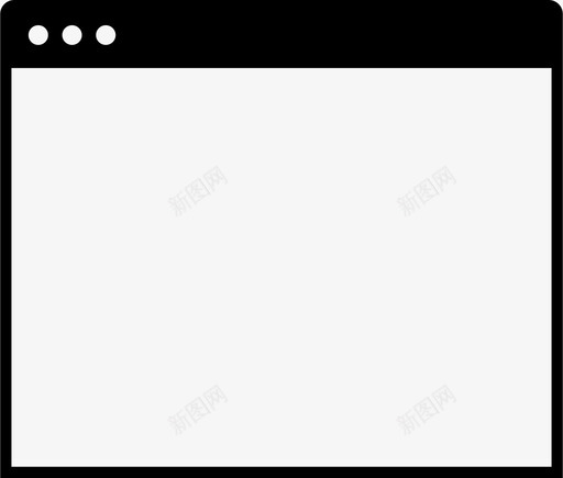 浏览器窗口webframe图标svg_新图网 https://ixintu.com lil页面 ui设计 webframe web框架 web界面 技术 浏览器 用户界面 用户界面设计 窗口