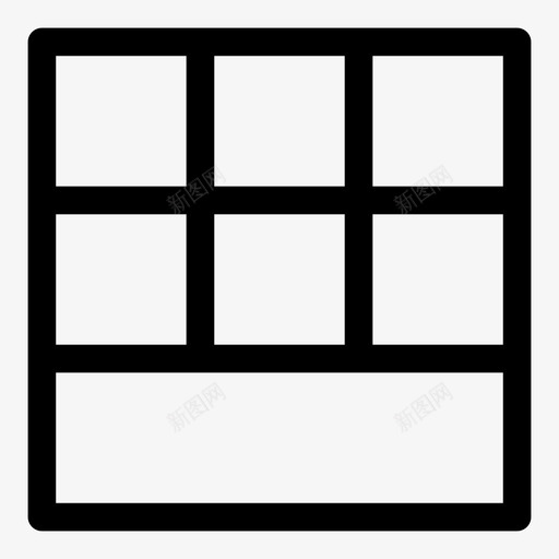 表尾软件行图标svg_新图网 https://ixintu.com gui html 接口 控件 程序 窗体 窗体控件 行 表尾 软件 输入