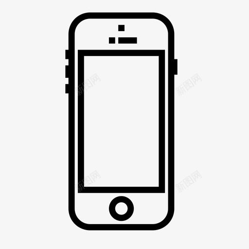 电话触摸屏技术图标svg_新图网 https://ixintu.com iphone play 技术 智能手机 电子产品 电子设备 电话 视频服务 触摸屏 设备