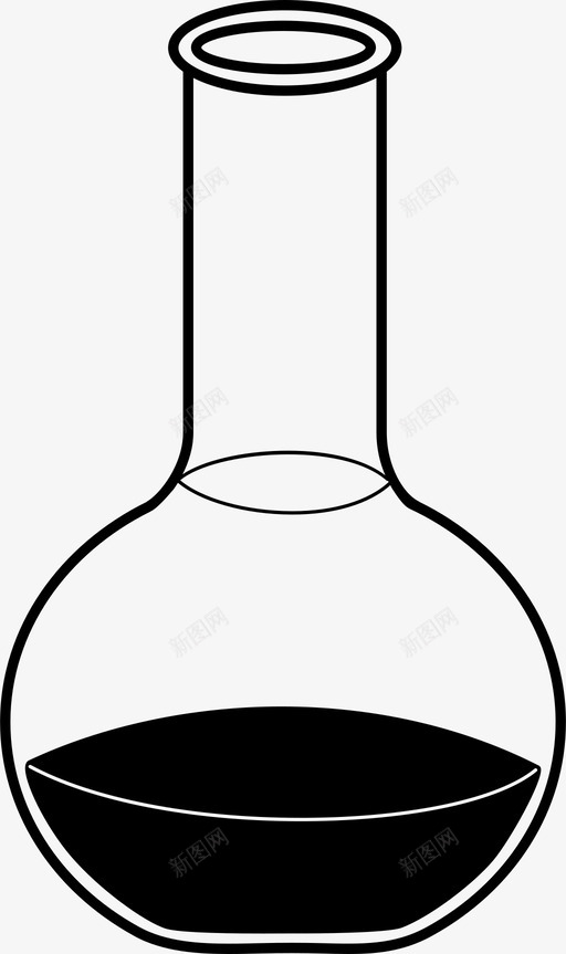 佛罗伦萨烧瓶科学实验科学设备图标svg_新图网 https://ixintu.com 佛罗伦萨烧瓶 化学套件 化学实验室设备 实验室 玻璃器皿 科学实验 科学设备