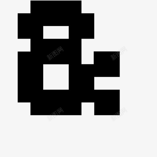 和号标记符号和符号图标svg_新图网 https://ixintu.com 再加上像素字母表7x高 和号 标记 符号和符号