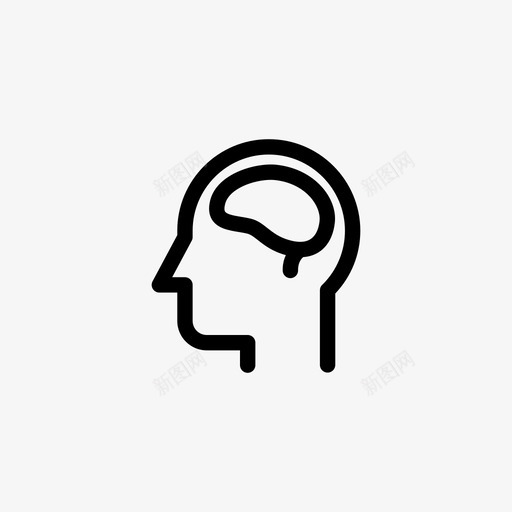 脑神经神经系统图标svg_新图网 https://ixintu.com 人 保健 器官 神经 神经元 神经学 神经病学 神经科学 神经系统 脑