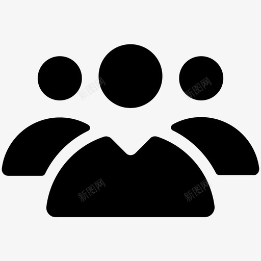 团队人口个人资料图标svg_新图网 https://ixintu.com 个人资料 人口 人员类型 人物实心图标 公共 团队 帐户类型 用户头像 用户帐户 简单人