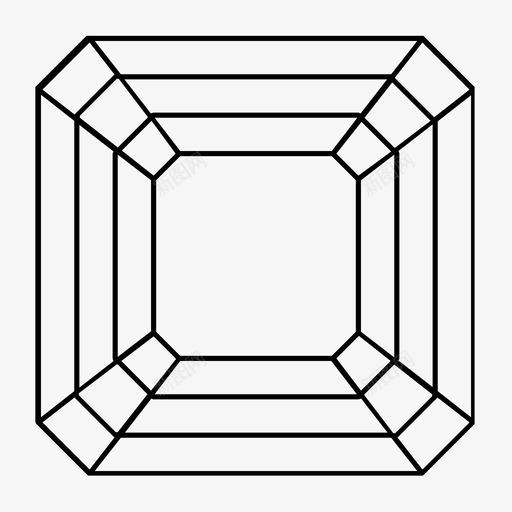 祖母绿宝石珠宝图标svg_新图网 https://ixintu.com 奢侈品 宝石 岩石 珍宝 珍贵 珠宝 珠宝商 祖母绿 财富 迷你人 钻石