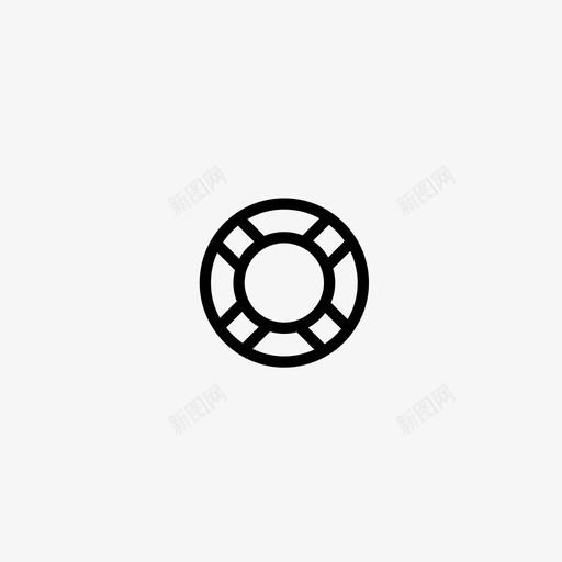 救生圈30像素大小的图标集合svg_新图网 https://ixintu.com 30像素大小的图标集合 救生圈