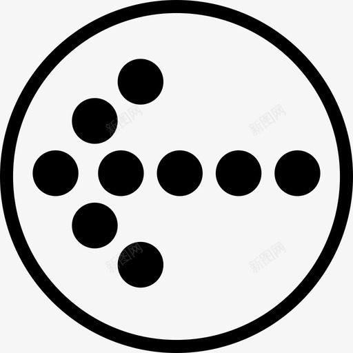 右箭头虚线箭头图标svg_新图网 https://ixintu.com 右箭头 虚线箭头
