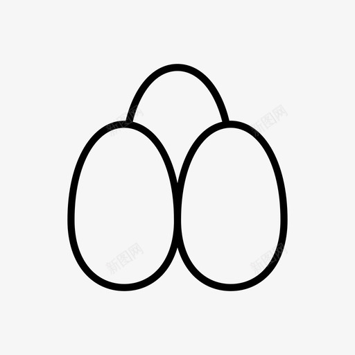 鸡蛋搅拌机肉图标svg_新图网 https://ixintu.com 下摆 刀 制作食物 厨房用具 厨房配件 意大利面 搅拌机 肉 超级厨房 量具 鸡蛋