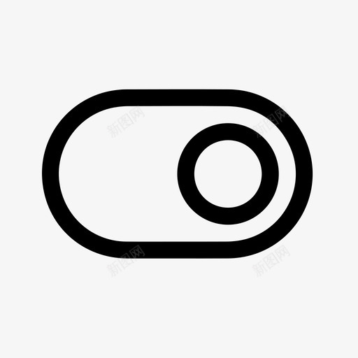 开关按钮设置图标svg_新图网 https://ixintu.com 切换 切换开关 开关 按钮 滑动 滑块 解锁 设置 转动