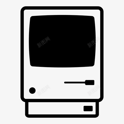 macintosh技术屏幕图标svg_新图网 https://ixintu.com macintosh 产品 复古 屏幕 技术 旧 苹果 计算机 设备