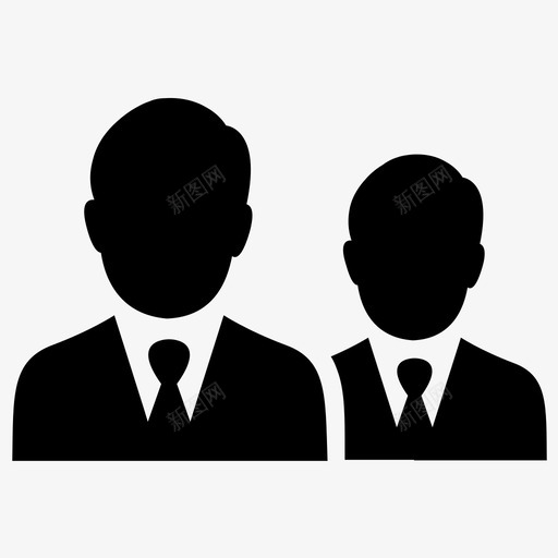 商人化身男性图标svg_新图网 https://ixintu.com 人 办公室 化身 商人 团队 工人 用户 男性 西装 金融企业