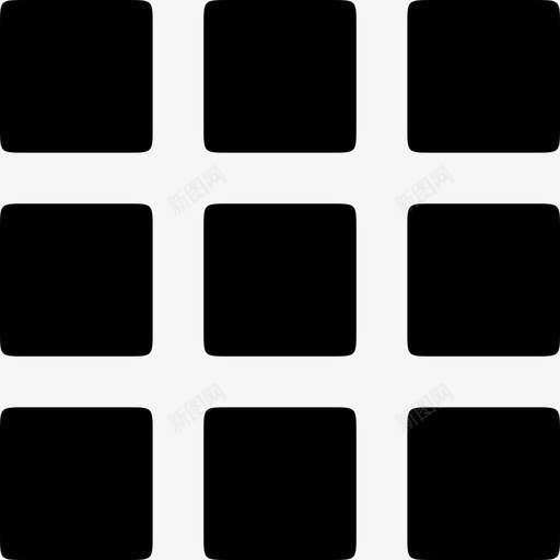 网格正方形布局图标svg_新图网 https://ixintu.com 信息层次 信息架构 布局设计 正方形 结构 网格 网格布局 网格设计 设计布局 设计网格