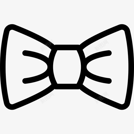 领结紫花苜蓿燕尾服图标svg_新图网 https://ixintu.com 商人 极客 正式 燕尾服 皮草 紫花苜蓿 衣服 衣服配件线图标 配件 领结