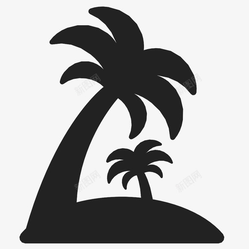 岛游泳夏天图标svg_新图网 https://ixintu.com 夏天 大海 岛 沙滩 海岸生活 海洋 海滩 游泳 航海