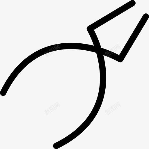 钳子牙科口腔科图标svg_新图网 https://ixintu.com 口腔科 牙科 钳子