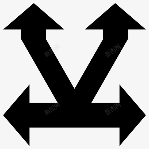 箭头425箭头标图标svg_新图网 https://ixintu.com 425箭头矢量图标 箭头