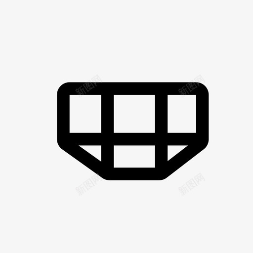 内衣尿布内裤图标svg_新图网 https://ixintu.com ui套装 内衣 内裤 尿布