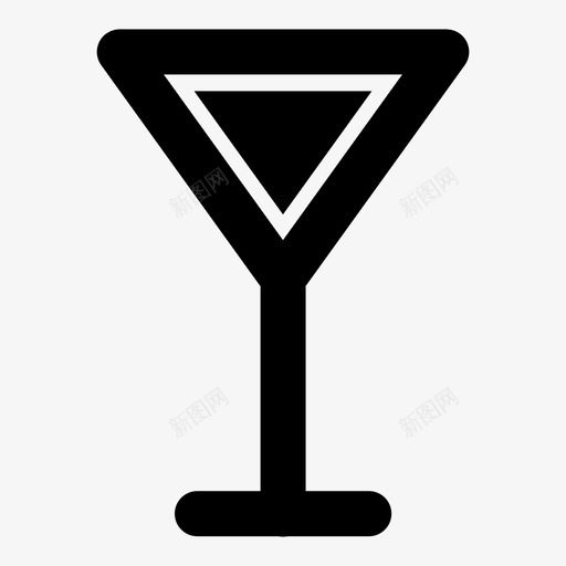 马提尼酒吧橄榄图标svg_新图网 https://ixintu.com 橄榄 混合饮料 菜单 酒吧 醉酒 饮料菜单 饮酒 马提尼 马提尼杯