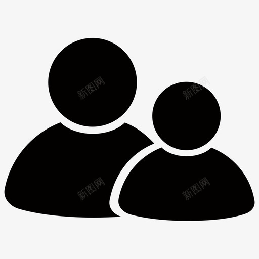 组个人配置文件关系图标svg_新图网 https://ixintu.com 个人头像 个人配置文件 关系 基本移动和网络图标 用户头像 用户帐户 用户配置文件 组