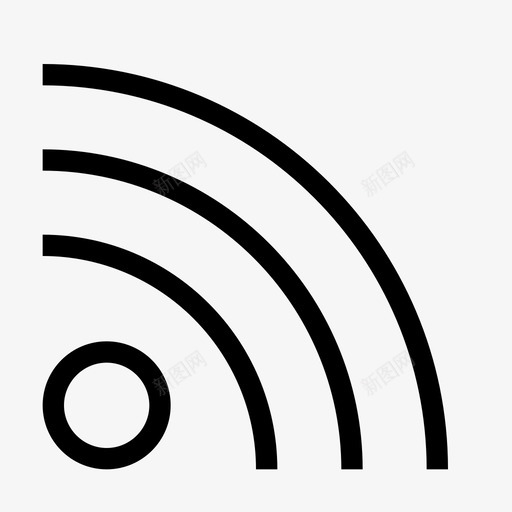 rss文档已发布图标svg_新图网 https://ixintu.com rss web源 已发布 文本 文档 材质设计图标浅色 标准