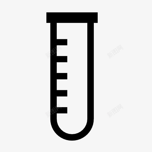 试管分析烧杯图标svg_新图网 https://ixintu.com 分析 化学 医学 测量 液体 烧杯 科学 试管
