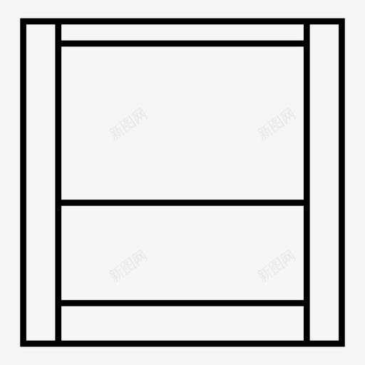 床头柜客厅家具图标svg_新图网 https://ixintu.com 客厅 家具 床头柜