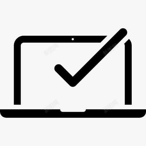 笔记本电脑技术ui图标svg_新图网 https://ixintu.com ui ux web 已验证 技术 有效 用户体验 用户界面 笔记本电脑 验证 验证器
