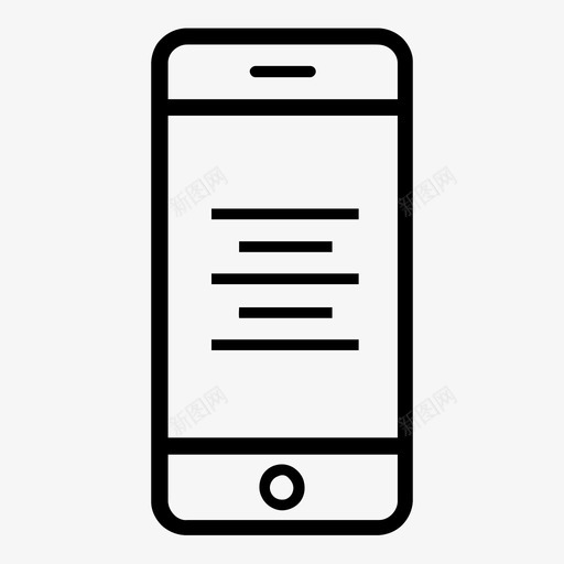 智能手机手机iphone图标svg_新图网 https://ixintu.com iphone 列表 很棒的智能手机 手机 文本 智能手机 段落对齐 段落控制 移动 移动电话 调整