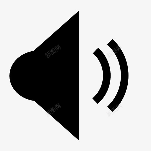音量音乐噪音图标svg_新图网 https://ixintu.com 取消静音 噪音 声音 提高音量 降低音量 音乐 音量