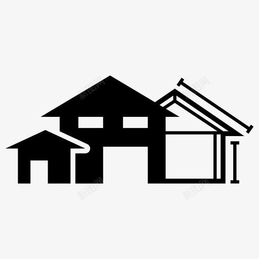 新房间我来修图标svg_新图网 https://ixintu.com 我来修 新房间