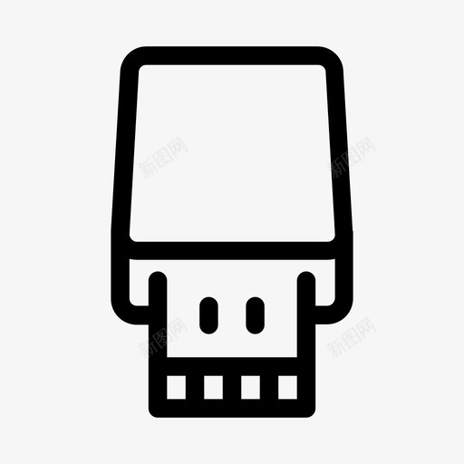 U盘技术存储图标svg_新图网 https://ixintu.com U盘 便携式 大容量存储 存储 技术 数据 电子 电子设备