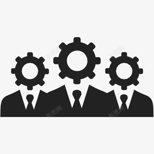 商人工作搜索引擎优化图标svg_新图网 https://ixintu.com 优化 合作伙伴 同事 商人 工作 搜索引擎优化 管理 经理 雇主 齿轮